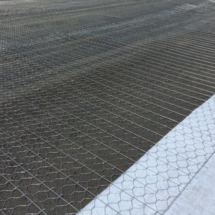 金屬路面加筋網